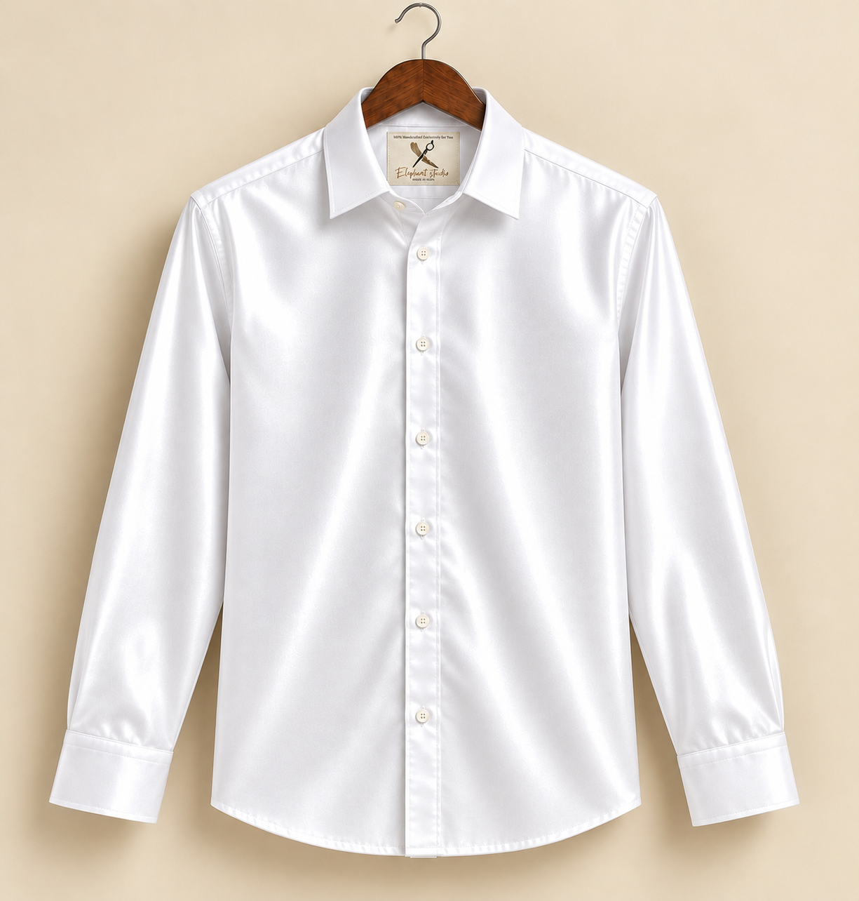 Classic White Giza Cotton Shirt